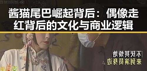 酱猫尾巴崛起背后:偶像走红背后的文化与商业逻辑